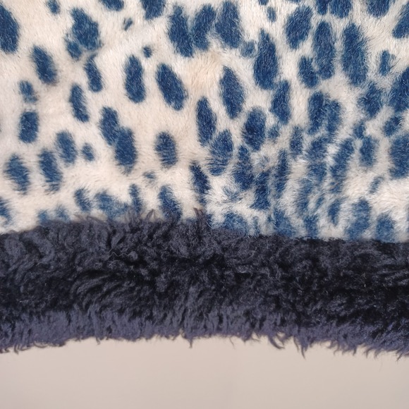 Vintage 1960s Little Girl Faux Fur Dalmation Spot Polka Dots Coat Talon Zip READ - Picture 13 of 16